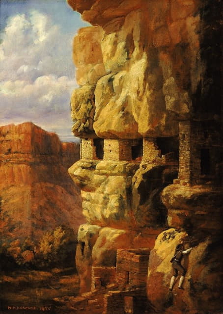 科罗拉多州里约曼科斯的悬崖别墅