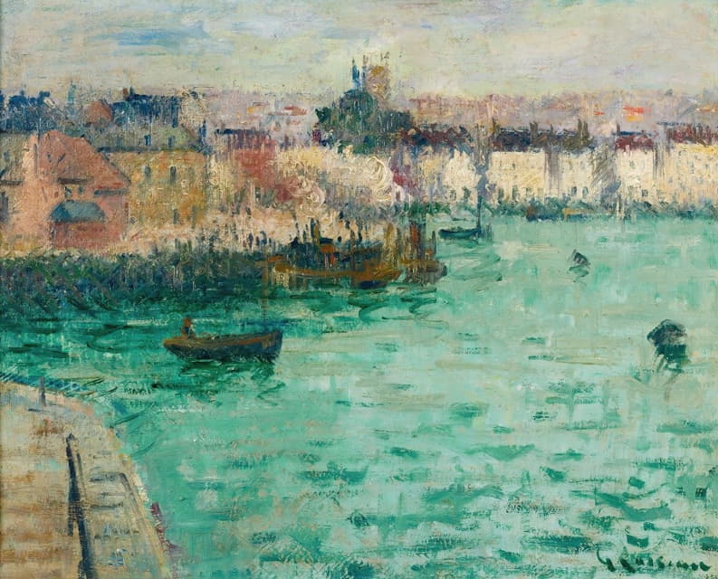 Gustave Loiseau - Avant Port De Dieppe