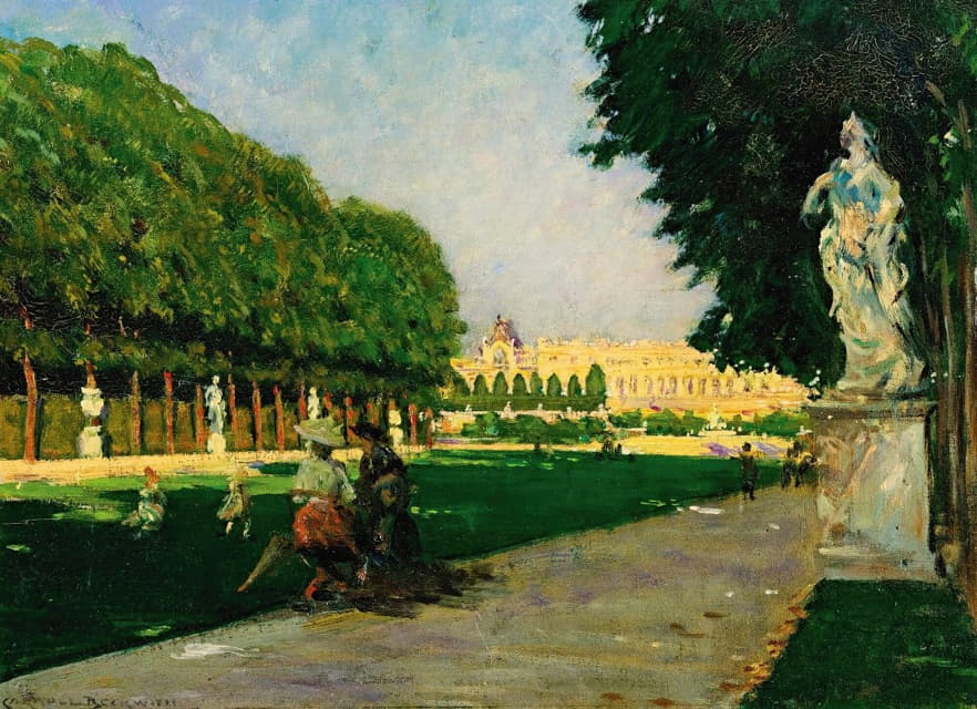 绿色地毯，凡尔赛宫
