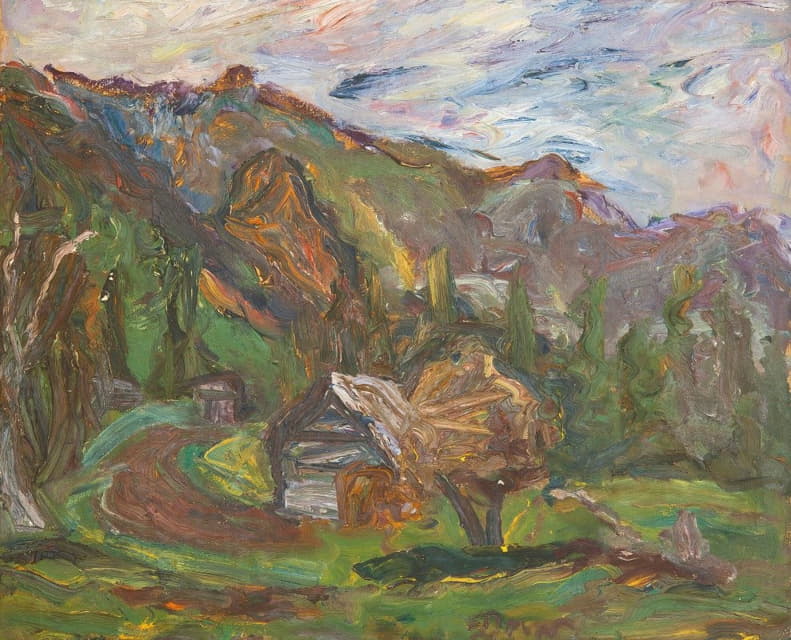 Aleksandrs Drēviņš - View Of Altai