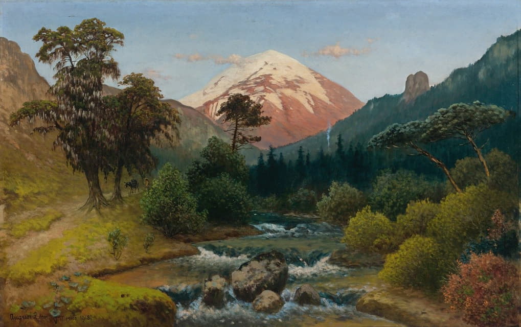 August Löhr - Pico De Orizaba (Citlaltépetl)
