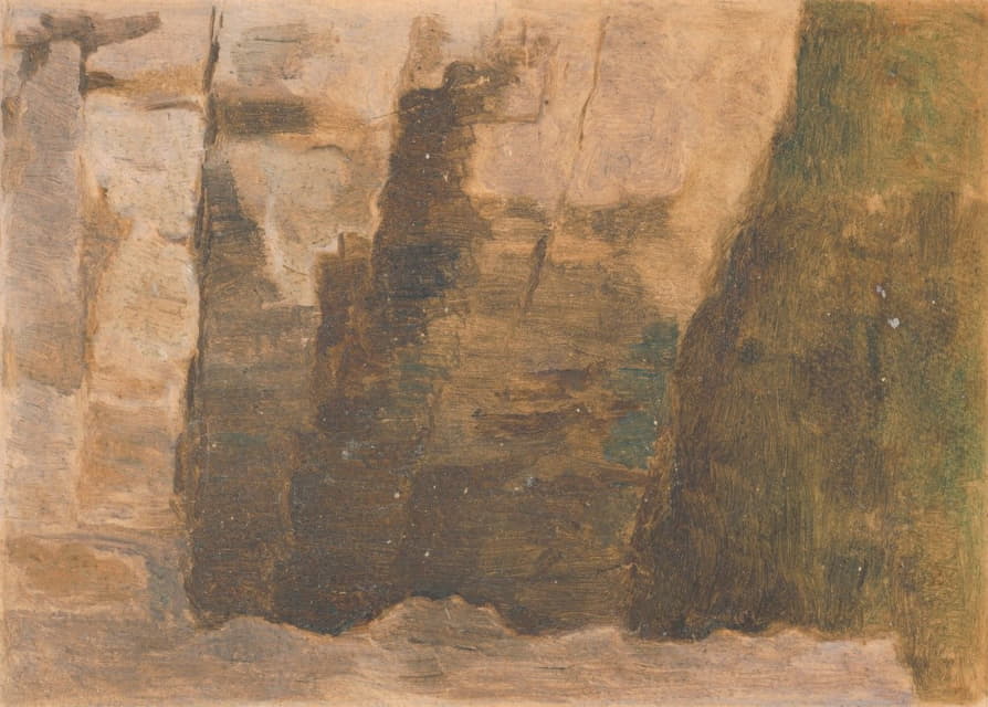 褐色岩石