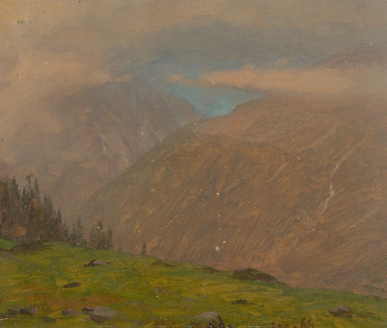 Frederic Edwin Church - Italian Alps
