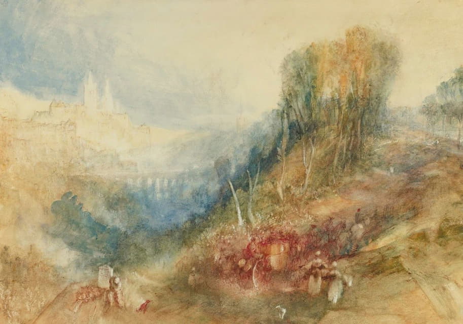 Joseph Mallord William Turner - Lausanne From The West