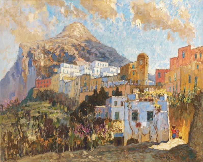 Konstantin Ivanovich Gorbatov - View Of Capri