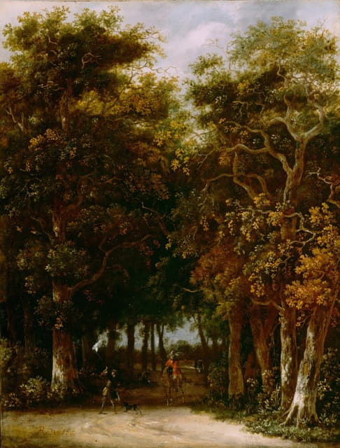 Roelof Jansz. van Vries - Landscape With Hunter