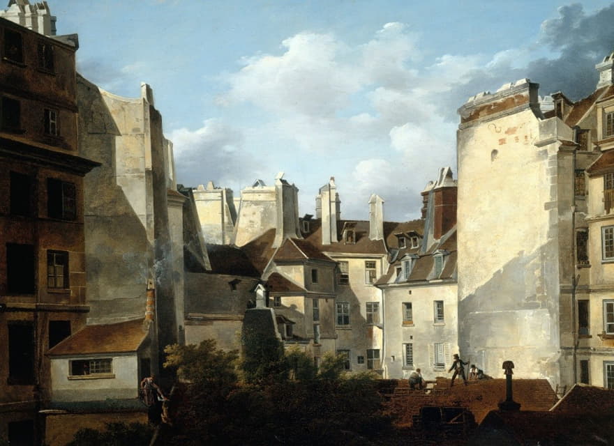 Etienne Bouhot - Toits de Paris