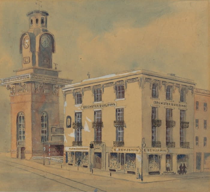 Henry Austin - State and Chapel Streets (New Haven)