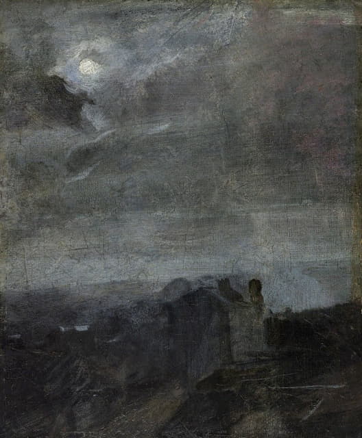 Jean-Baptiste Carpeaux - Crépuscule, effet de lune