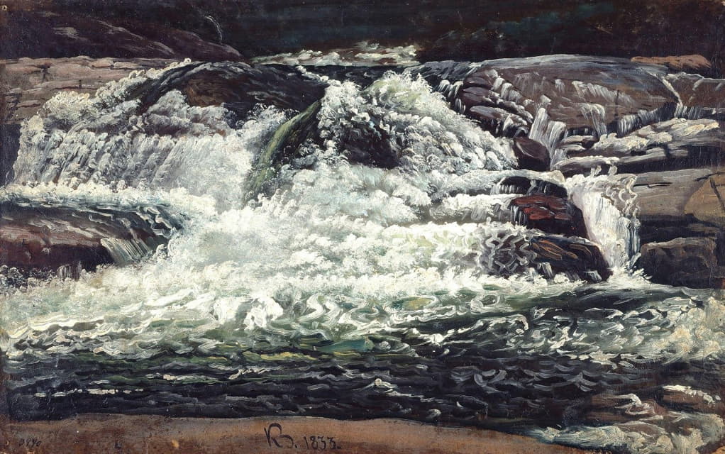 Knud Baade - A Waterfall