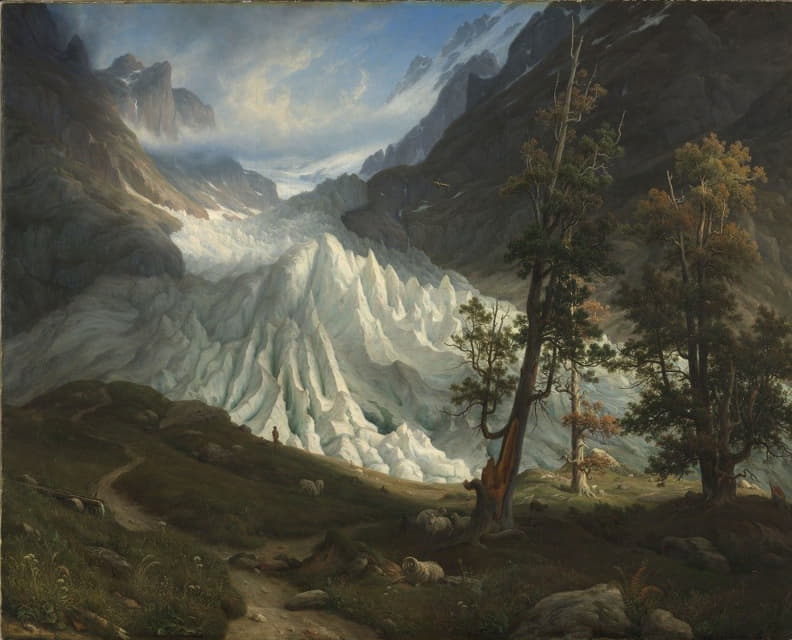 Thomas Fearnley - The Grindelwaldgletscher