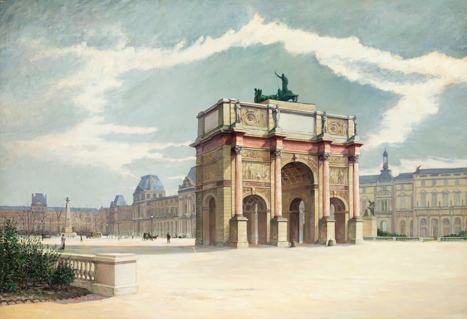 卢浮宫与卡鲁塞尔凯旋门