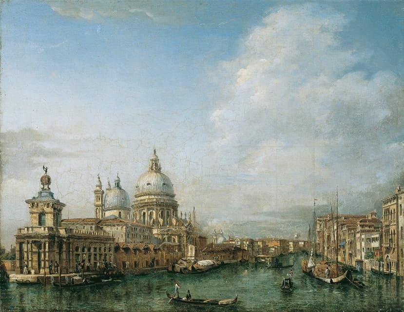 Angiolo Barbini - Canal Grande in Venedig