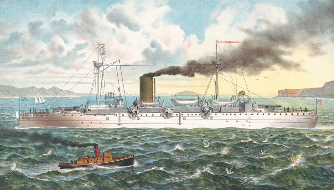 美国双螺杆钢巡洋舰，查尔斯顿