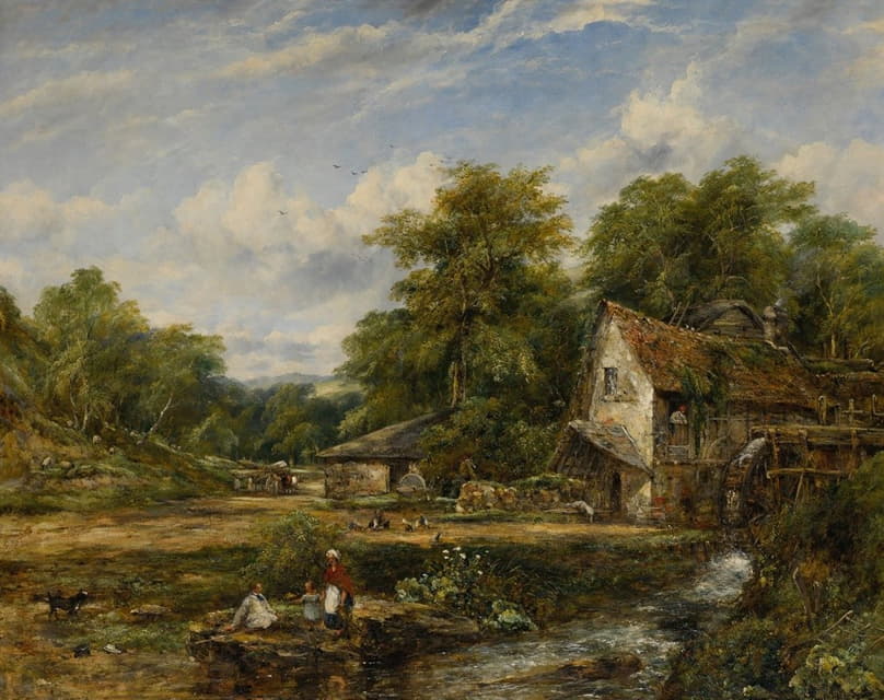 Frederick Waters Watts - The Watermill