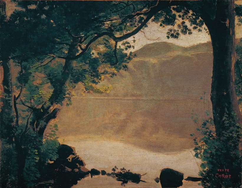 Jean-Baptiste-Camille Corot - Der Nemisee