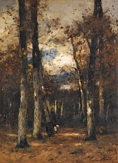 László Paál - Forest At Fontainebleau