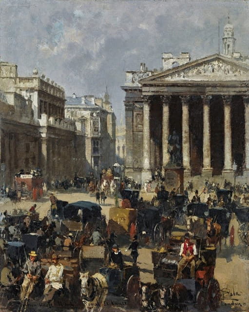 Paolo Sala - Mansion House And Royal Exchange, London
