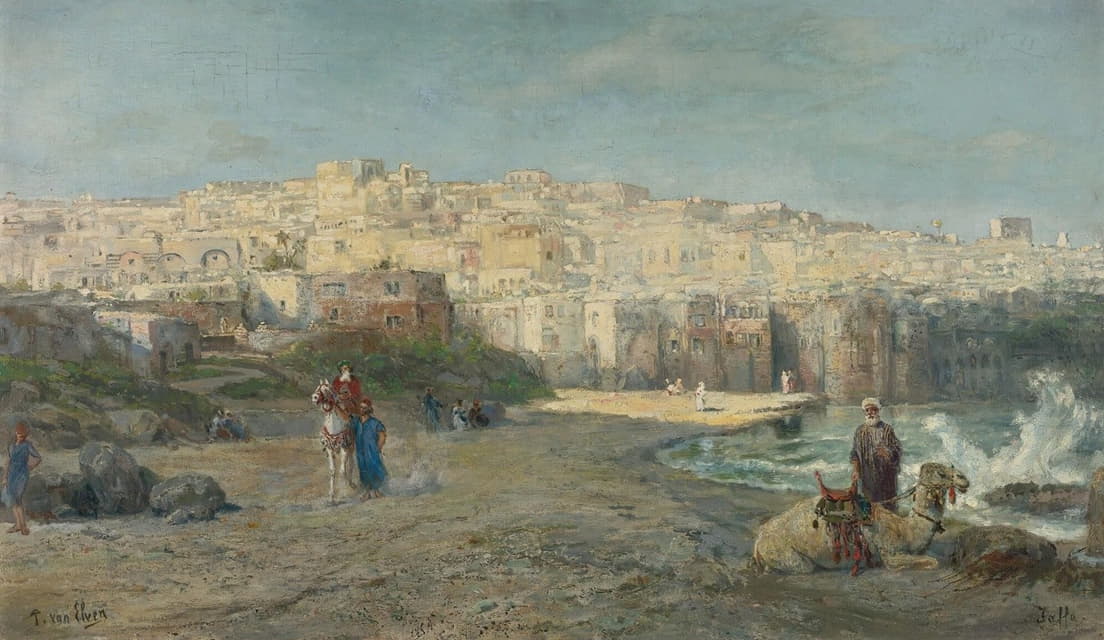 Pierre Tetar van Elven - The Port Of Jaffa