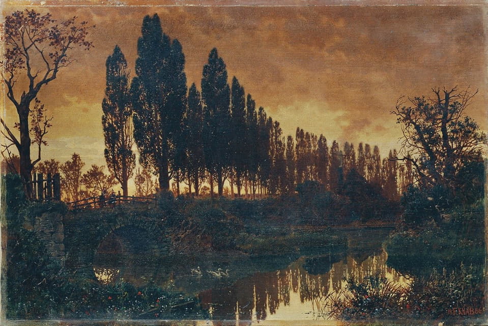 Ferdinand Knab - Bayrische Landschaft