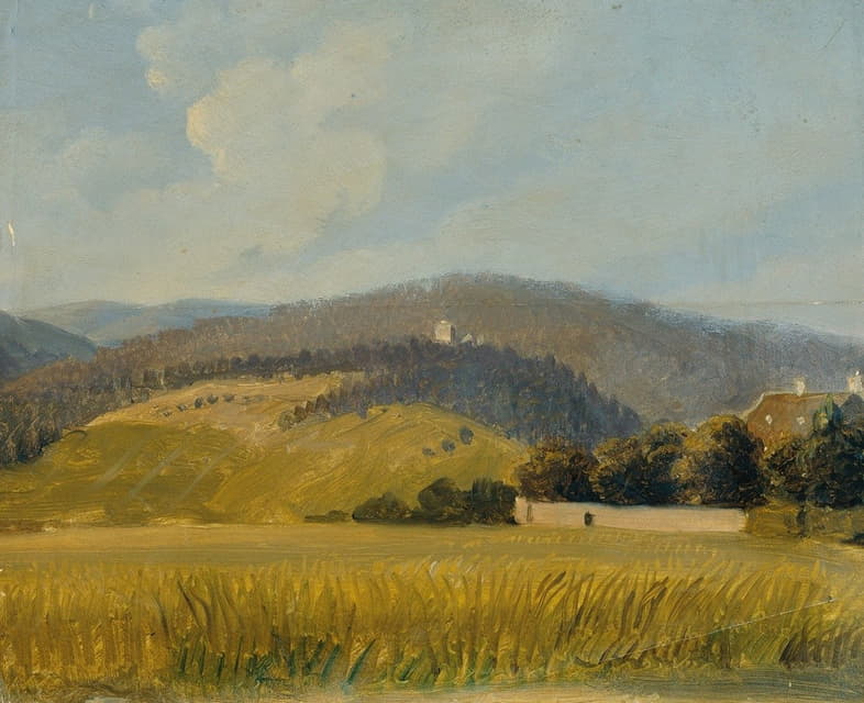 Johann Peter Krafft - Landschaft bei Baden