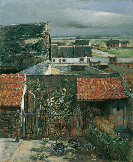 Rudolf Ribarz - Bretonische Landschaft
