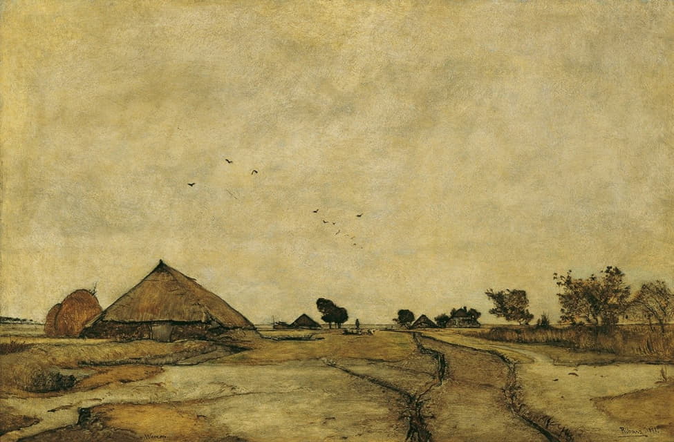 Rudolf Ribarz - Holländische Landschaft