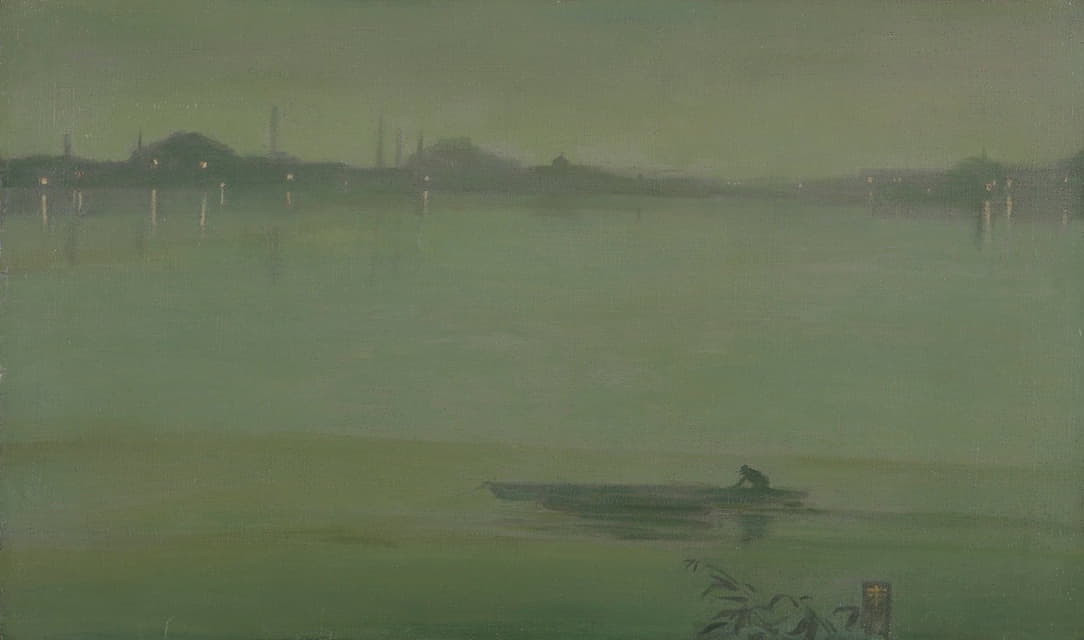 James McNeill Whistler - Thames Nocturne