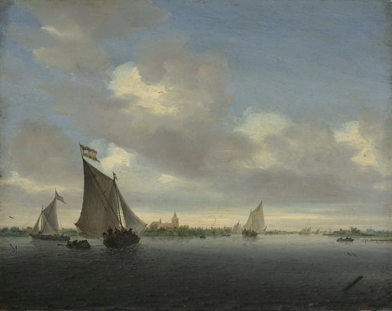 Salomon van Ruysdael - Marine