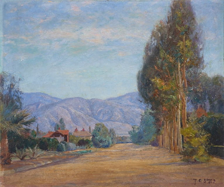 Theodore Clement Steele - Hills Near Redlands, California