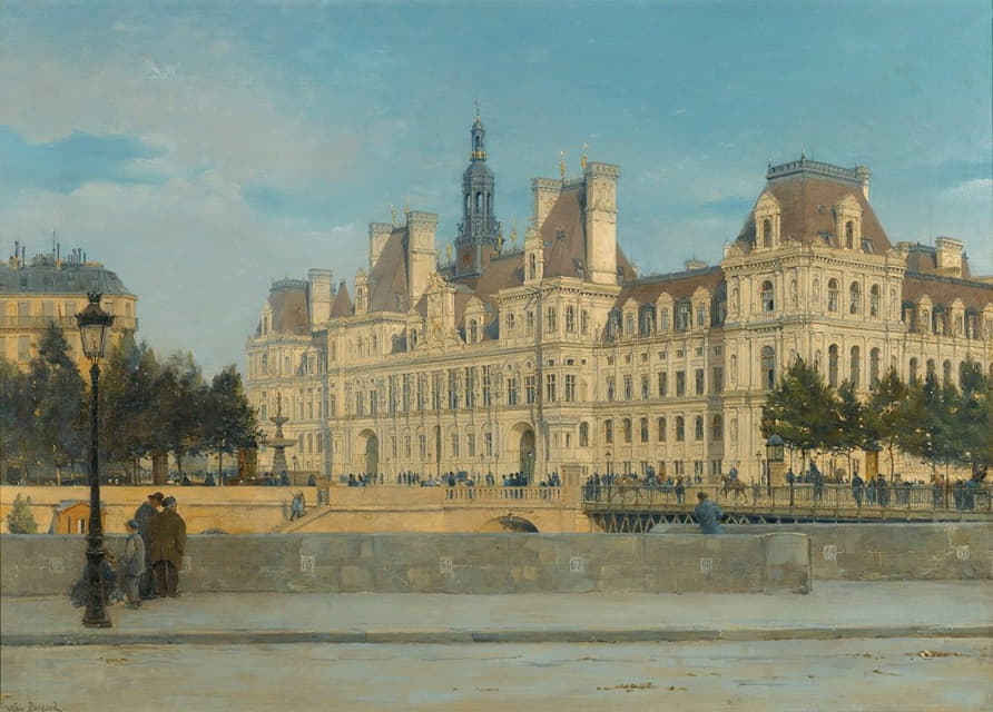 Paul-Joseph-Victor Dargaud - L’hôtel de Ville de Paris