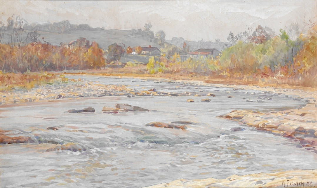 William J. Forsyth - Whitewater Rapids
