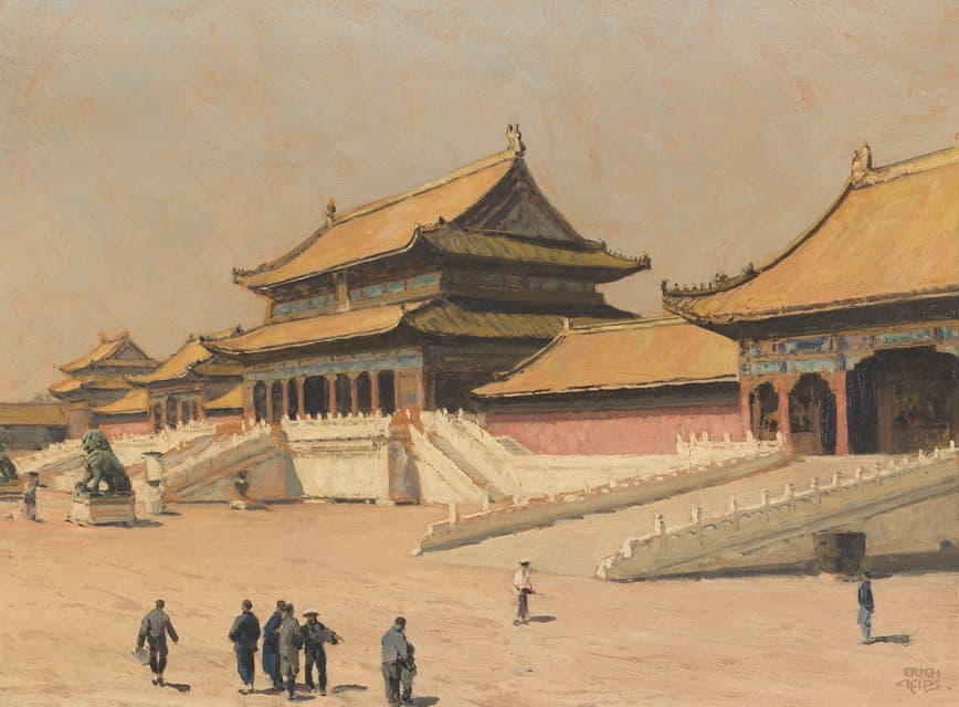 在北京的紫禁城