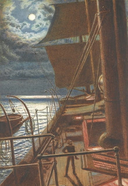 William Holman Hunt - Homeward Bound (The Pathless Waters)