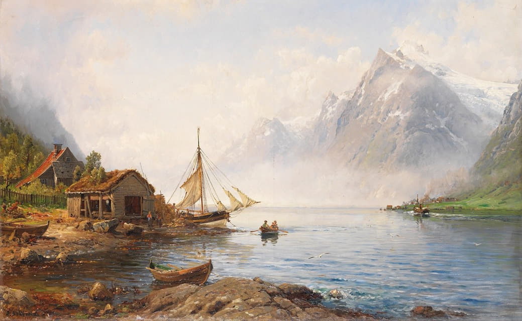 Anders Monsen Askevold - Norwegischer Fjord (Sognefjord)