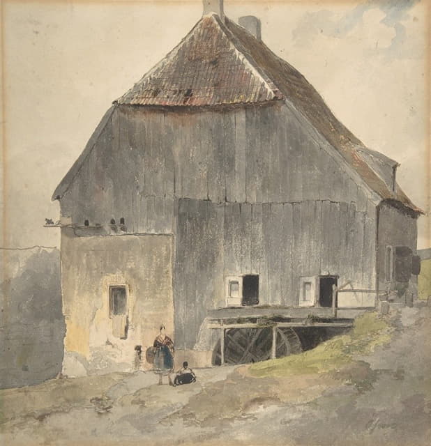 Ernst Erwin Oehme - Watermill