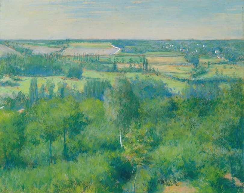 Gustave Caillebotte - La Vallée De L’yerres