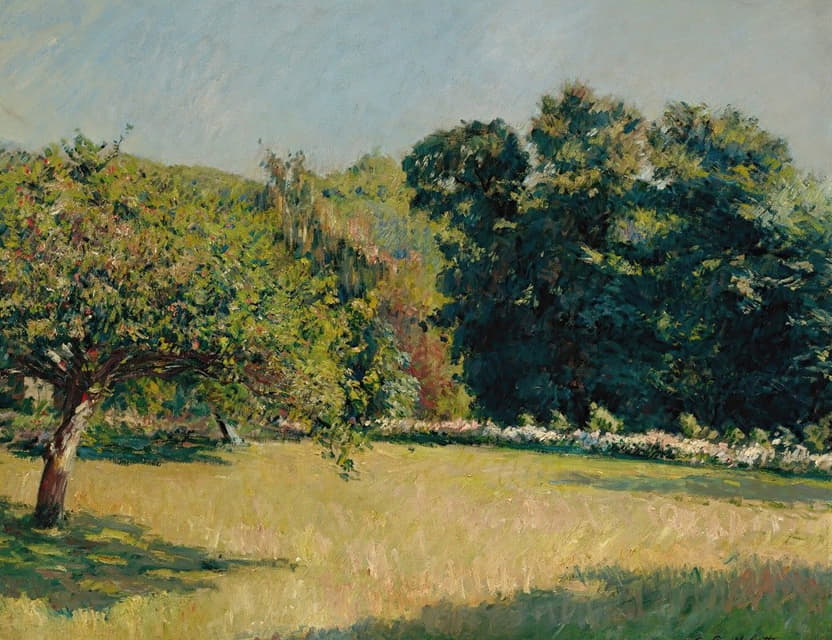 Gustave Caillebotte - Un Jardin À Trouville