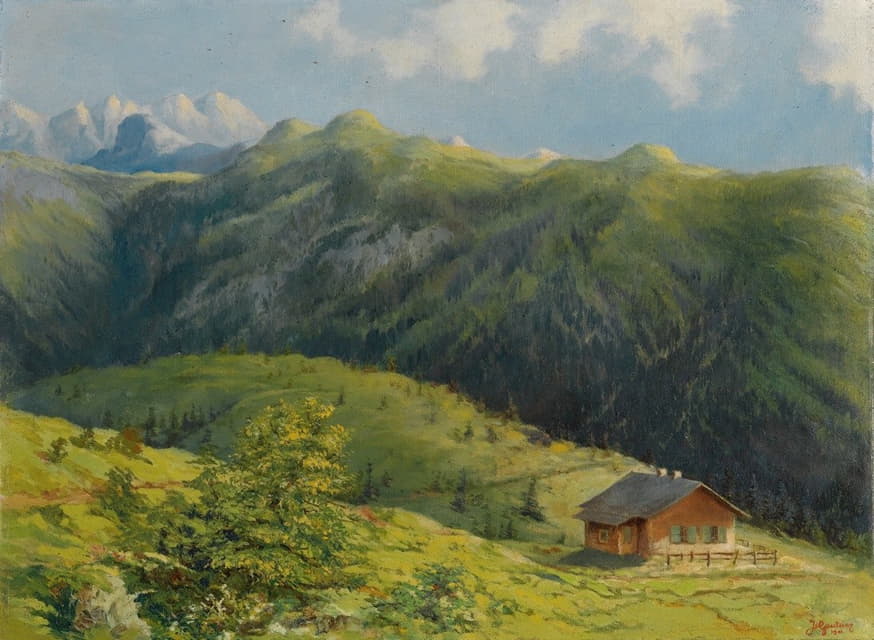 Hans Gantner - The Saas Hunting Lodge, Liechtenstein