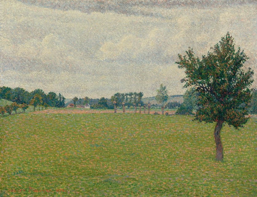 Lucien Pissarro - Prairie De Thierceville