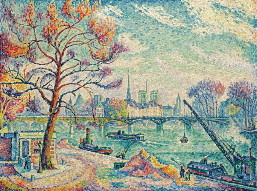 Paul Signac - Pont Des Arts (Paris)