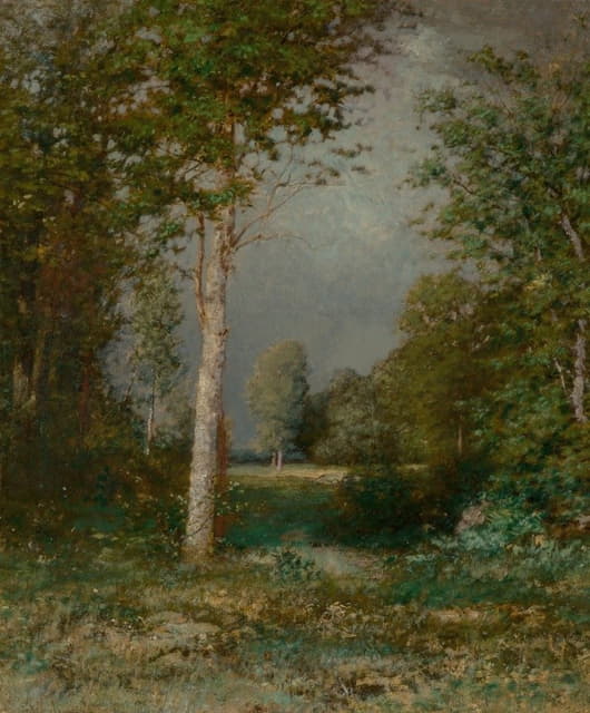 Alexander Helwig Wyant - A Forest Glade
