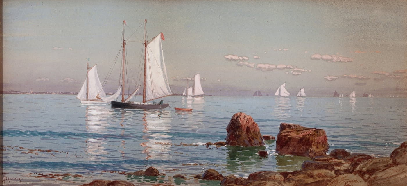 Alfred Thompson Bricher - Narragansett Bay