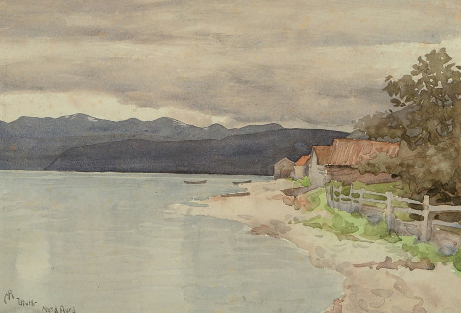 Arthur Rackham - Utvik, Not a Fjord, Norwegian Trip