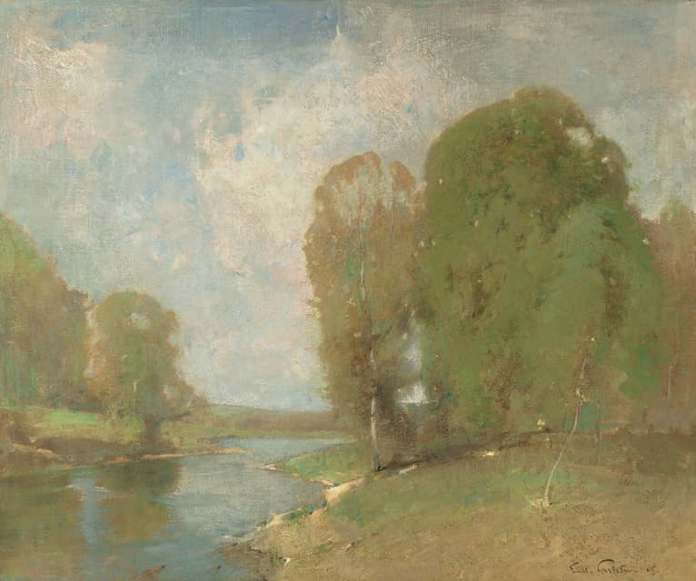 Emil Carlsen - Meadow Brook