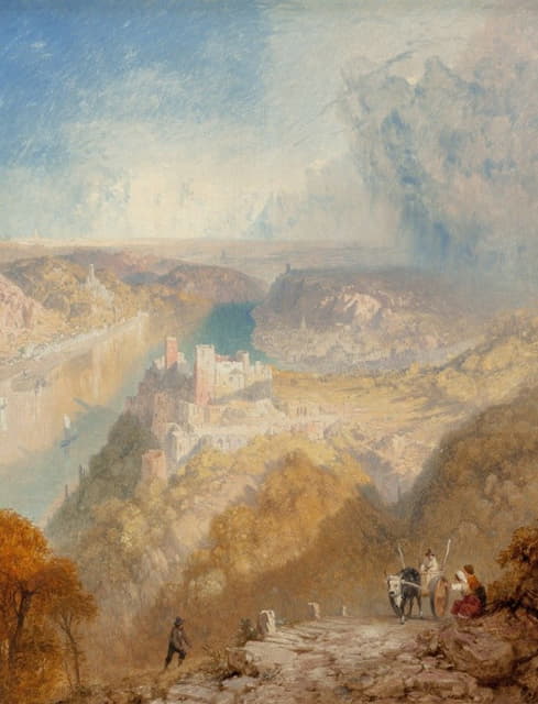 James Baker Pyne - The Castle of Rheinstein