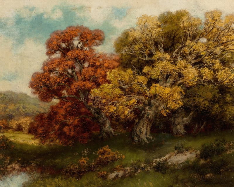 Robert Melvin Decker - Adirondack Foliage