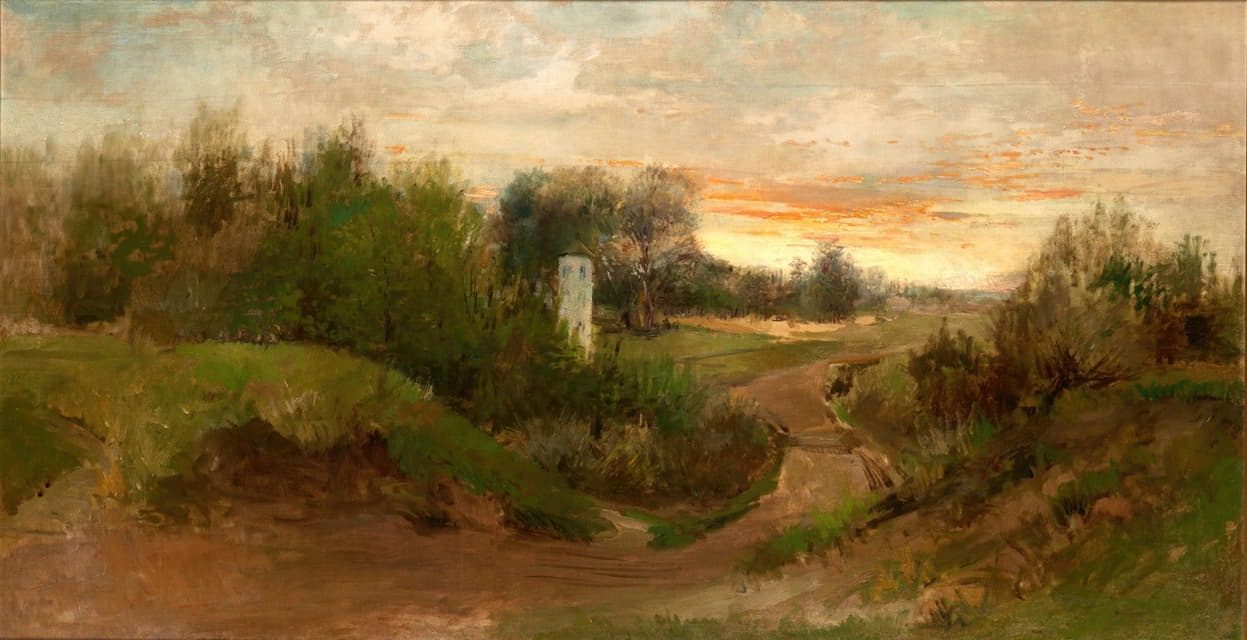 Adam Hilary Bernard Chmielowski - Landscape from the Vincity of Czarnokozińce