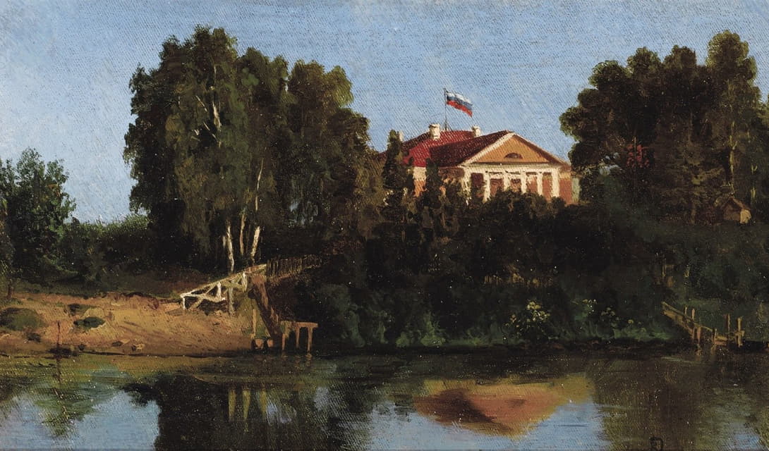 Vasily Dmitrievich Polenov - Landscape with House