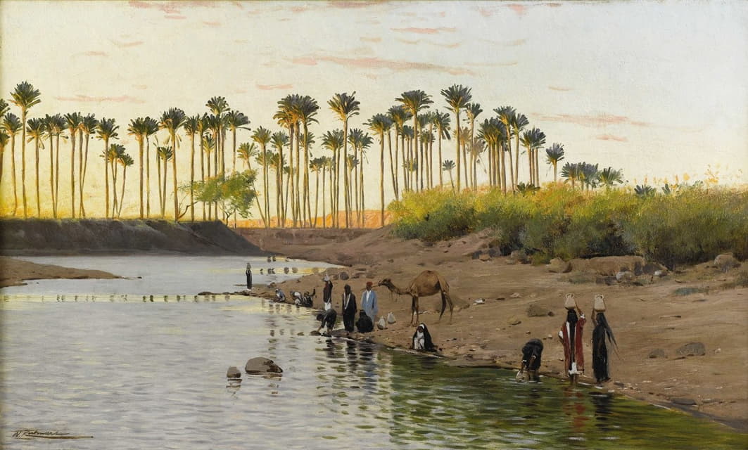 埃及风景画大师威廉·库内特